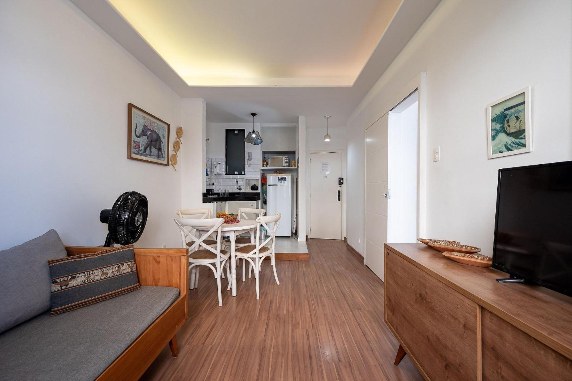 Vista Para A Praia De Copacabana, Quarto E Sala 리오데자네이루 외부 사진