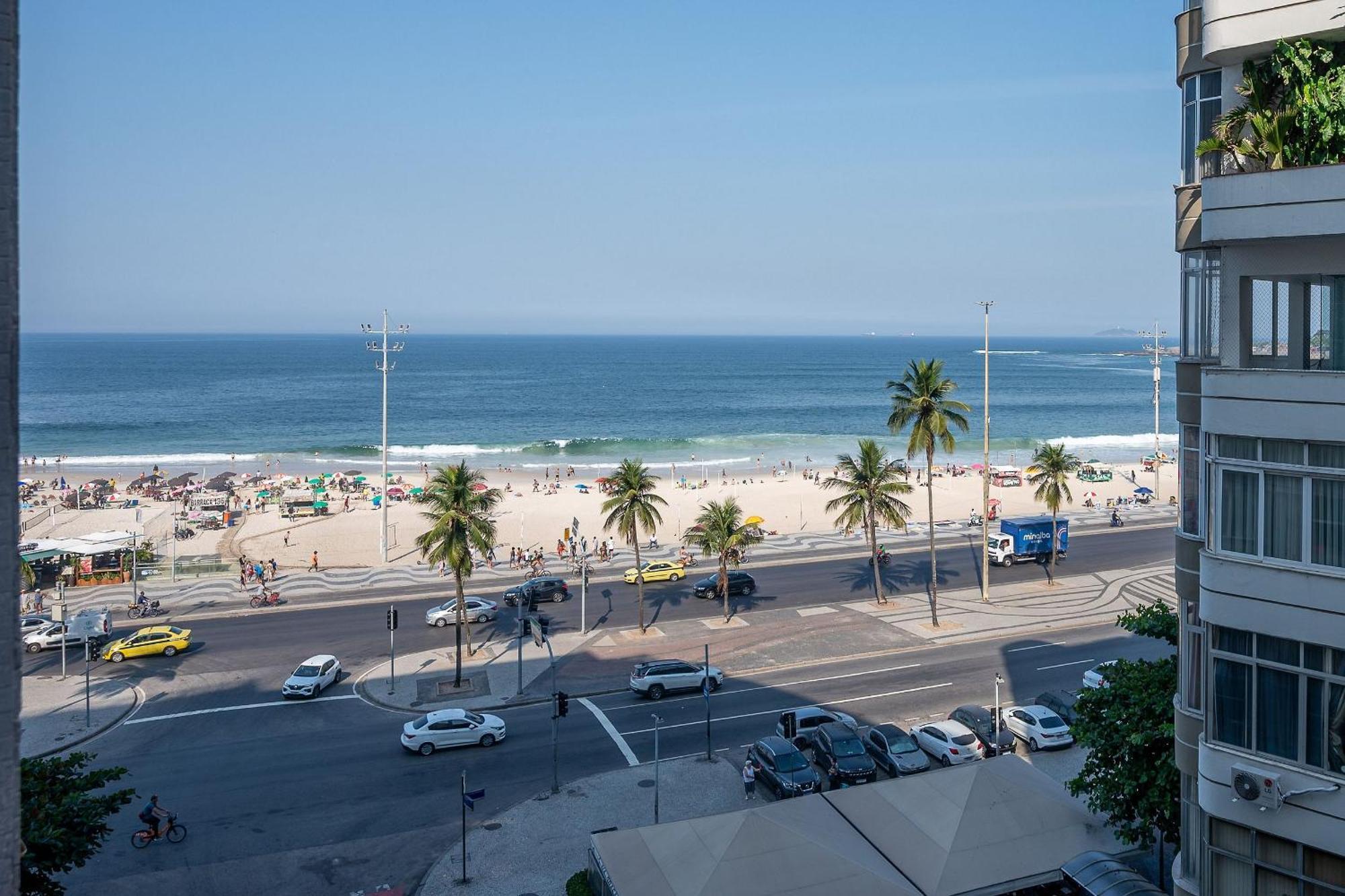 Vista Para A Praia De Copacabana, Quarto E Sala 리오데자네이루 외부 사진