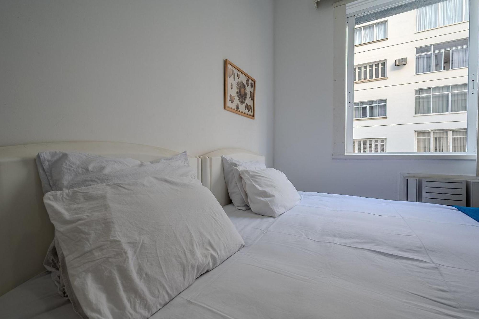 Vista Para A Praia De Copacabana, Quarto E Sala 리오데자네이루 외부 사진